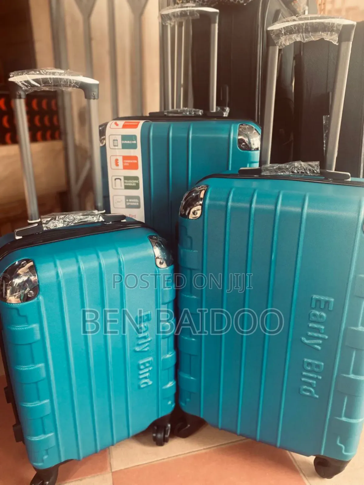 Original Plastic Travelling Suitcase 3in1 (Spacious for Storage)