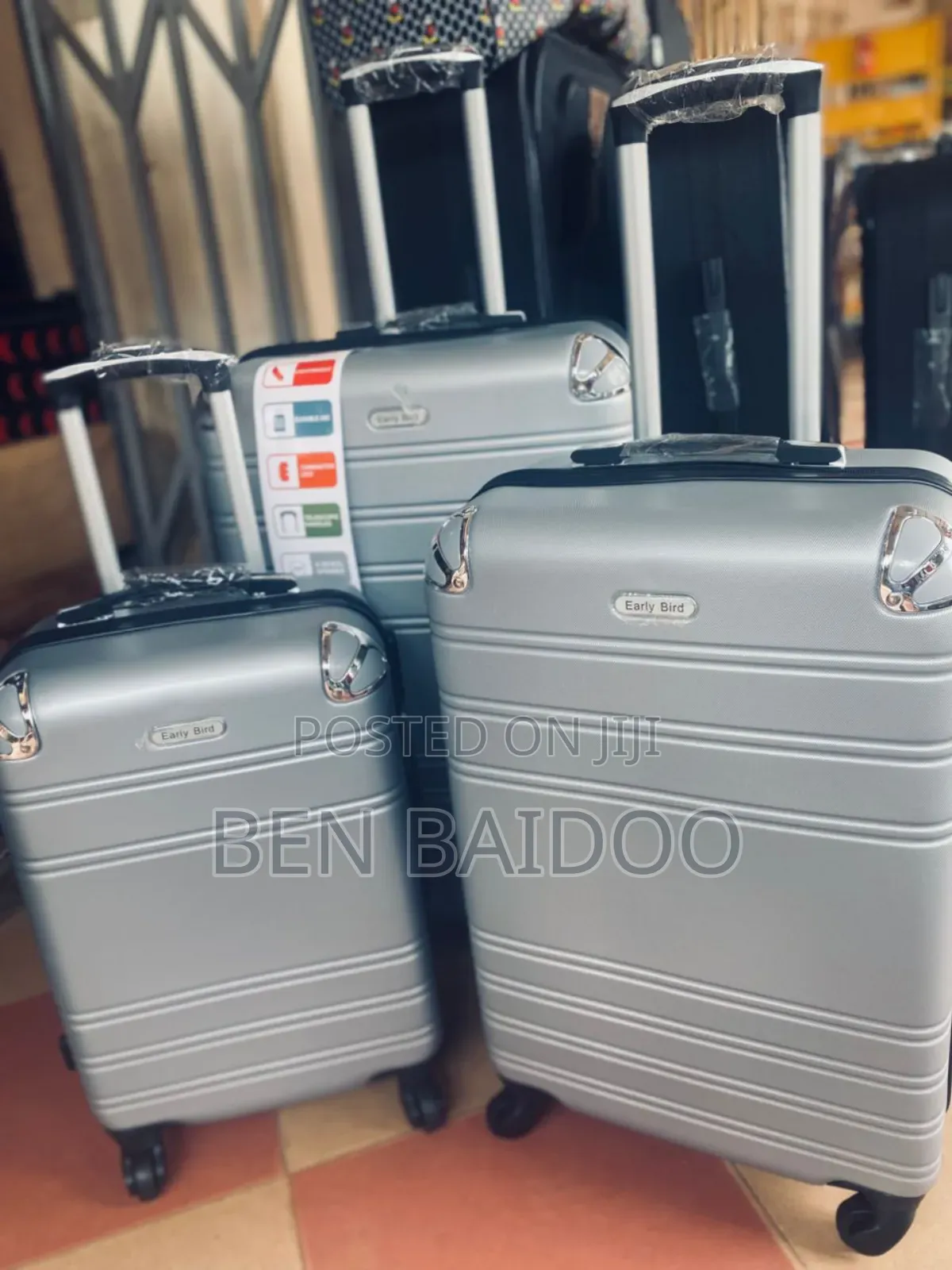 Original Plastic Travelling Suitcase 3in1 (Spacious for Storage)