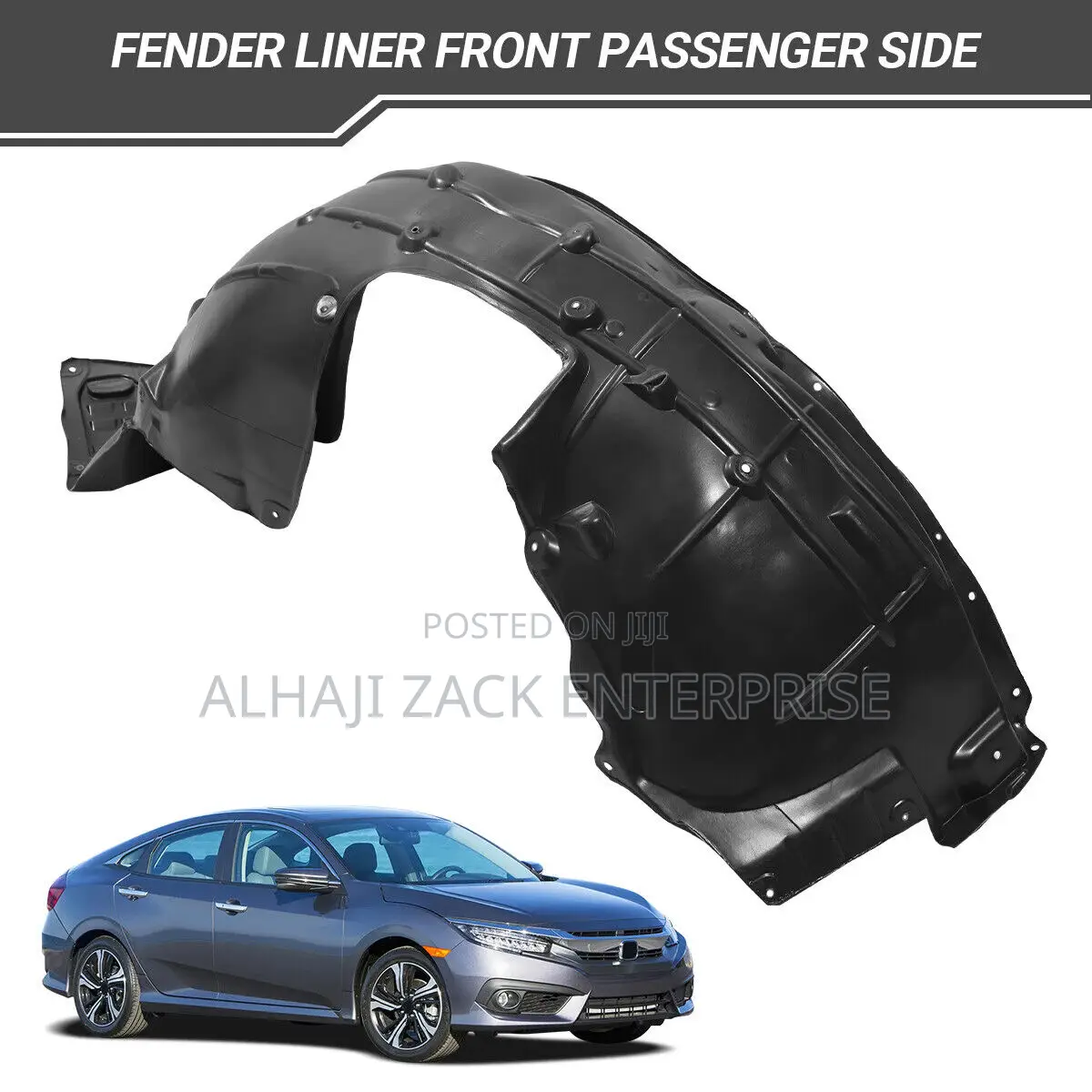 Honda Civic 2017 -2019 Fender Linner
