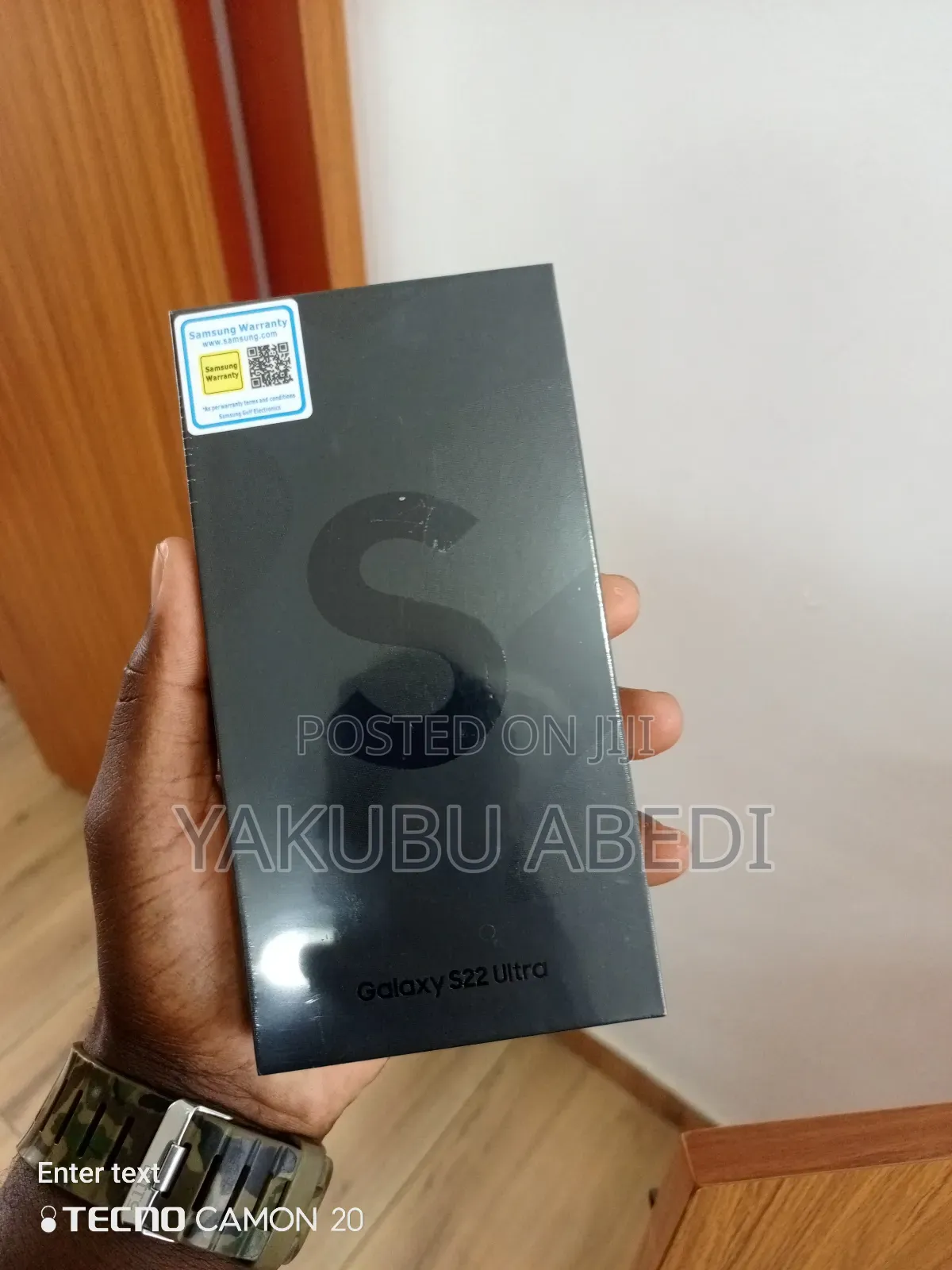 New Samsung Galaxy S22 Ultra 5G 256 GB Black