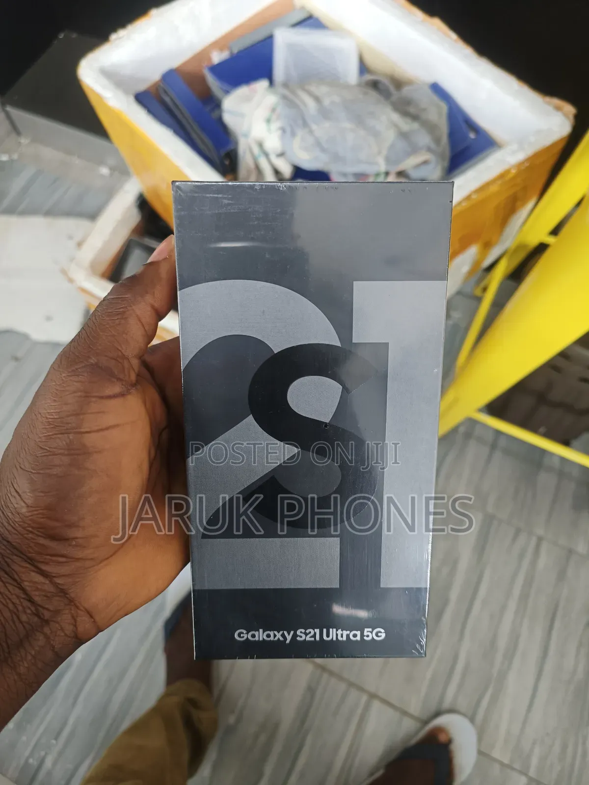 New Samsung Galaxy S21 Ultra 5G 128 GB Black