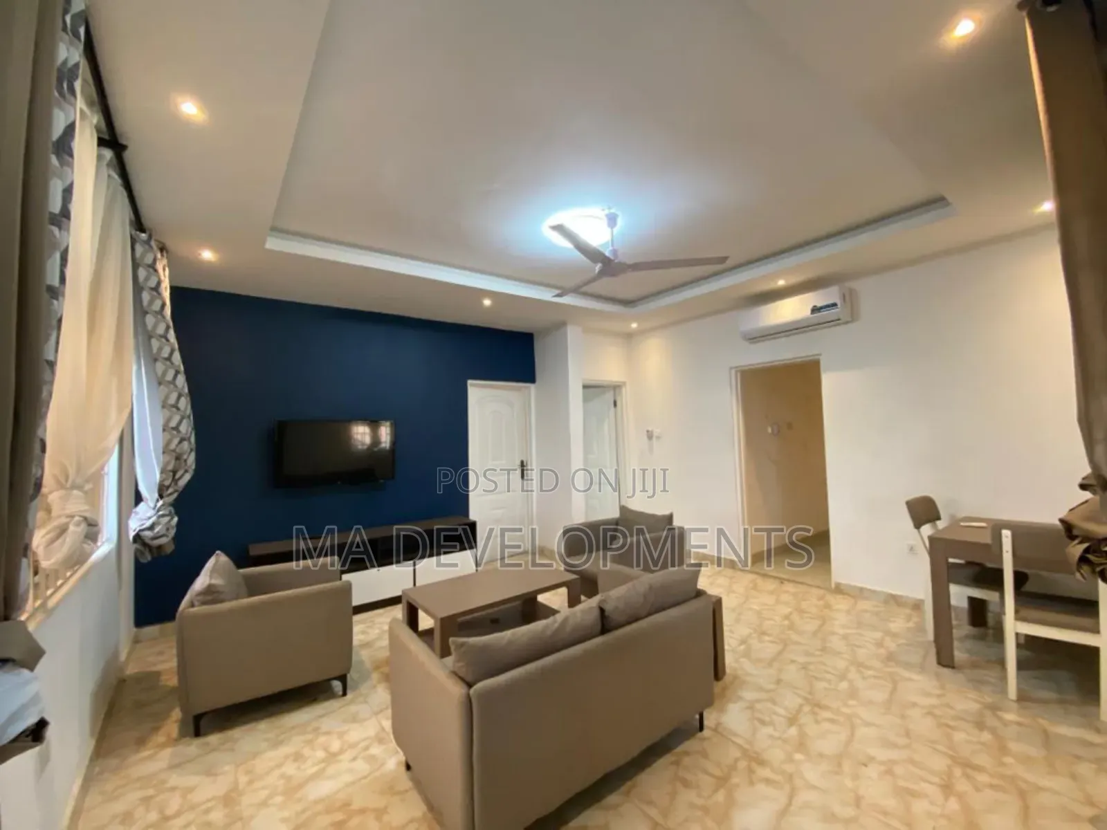 Furnished 2bdrm Apartment in Madev Realty, Achimota for rent