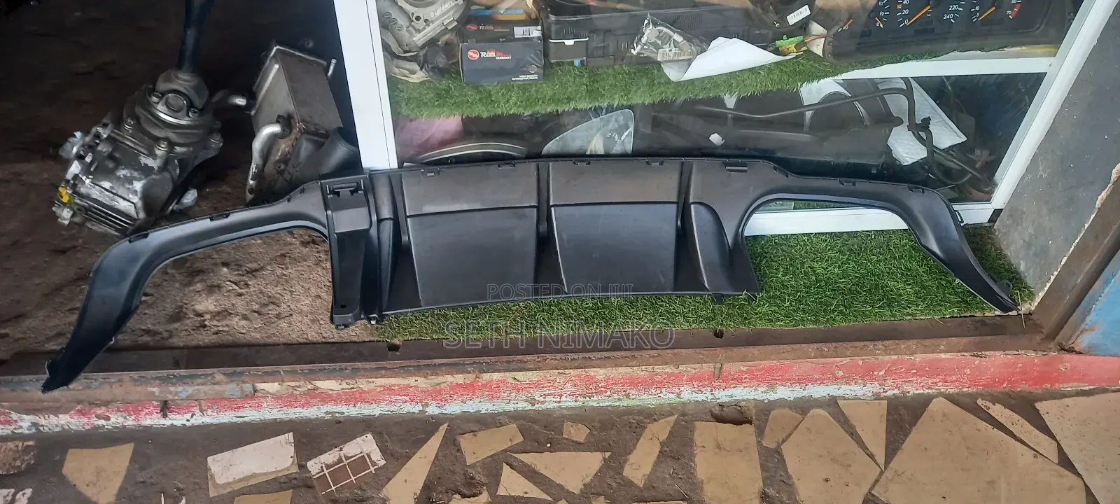 Back Bumper Diffusers Mercedes Benz