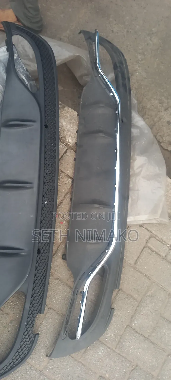 Back Bumper Diffusers Mercedes Benz