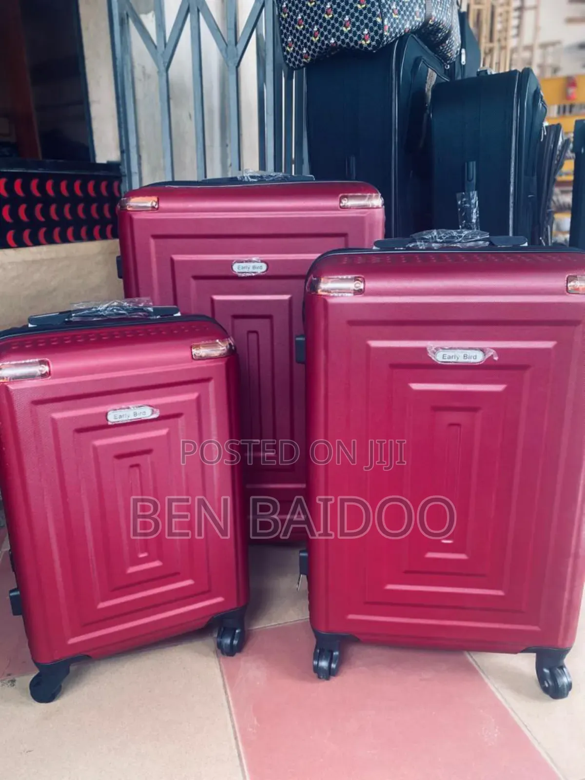 Plastic Travelling Suitcase 3in1 (Ecolac Designs)