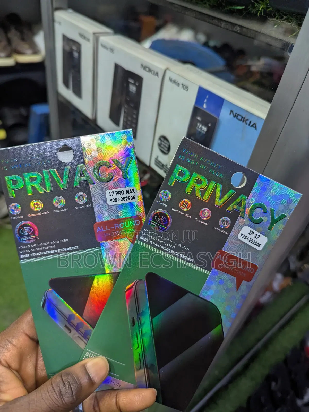 iPhone 17, 17 Air, 17 Pro and 17 Pro Max Privacy Screen Protector