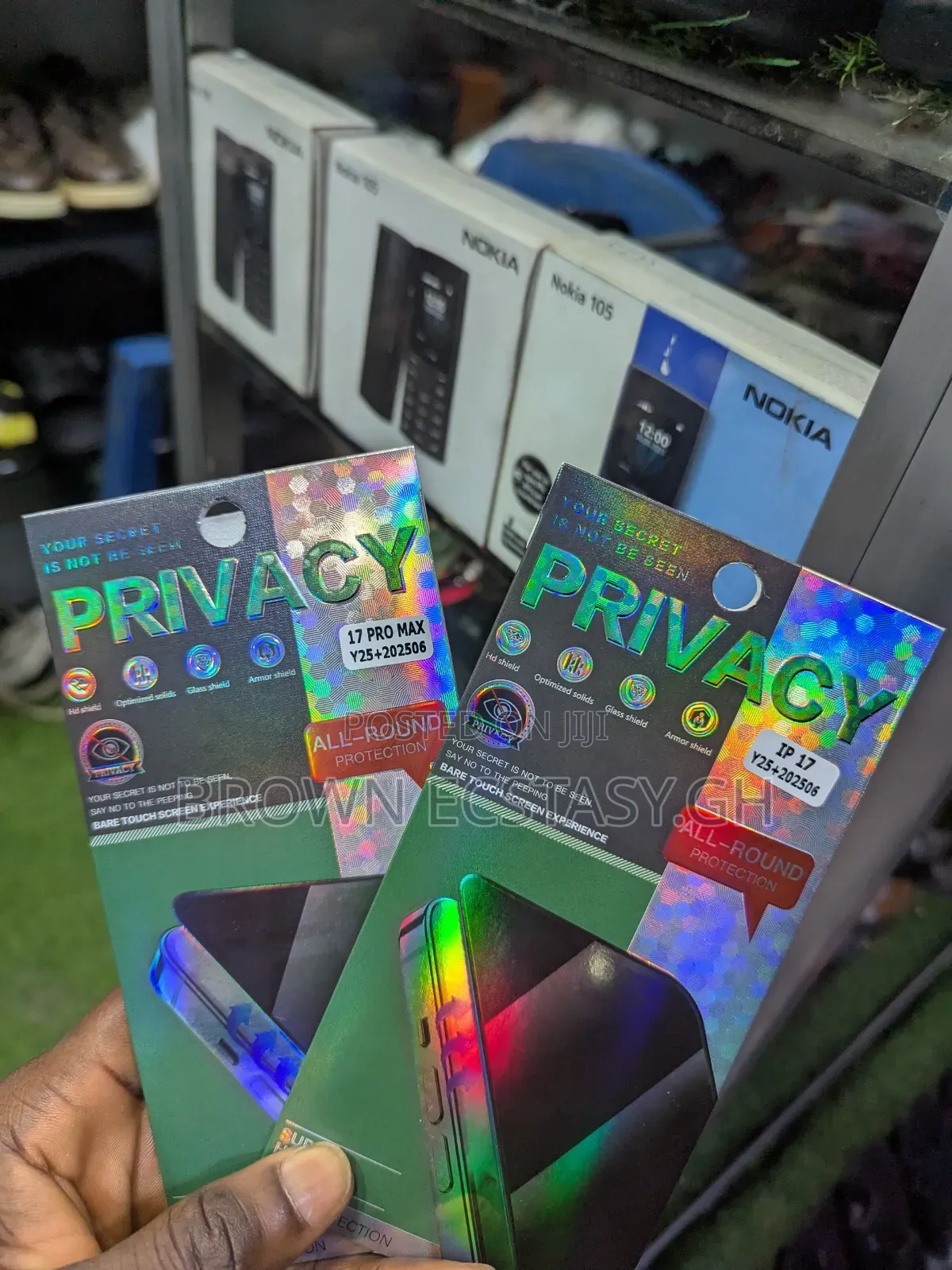 iPhone 17, 17 Air, 17 Pro and 17 Pro Max Privacy Screen Protector