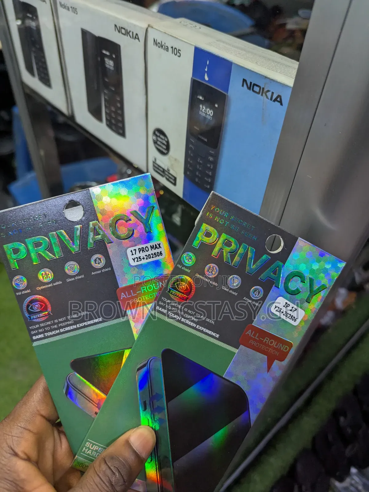iPhone 17, 17 Air, 17 Pro and 17 Pro Max Privacy Screen Protector