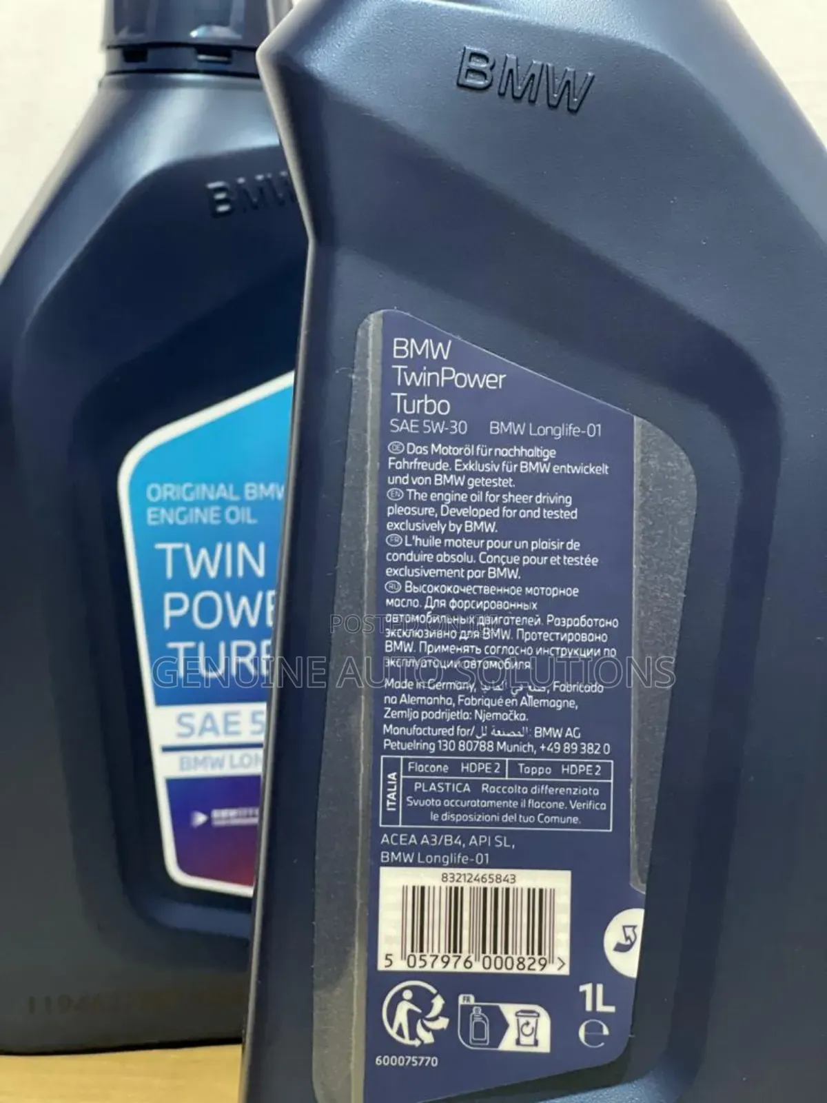 Bmw Twin Power Turbo 5w-30