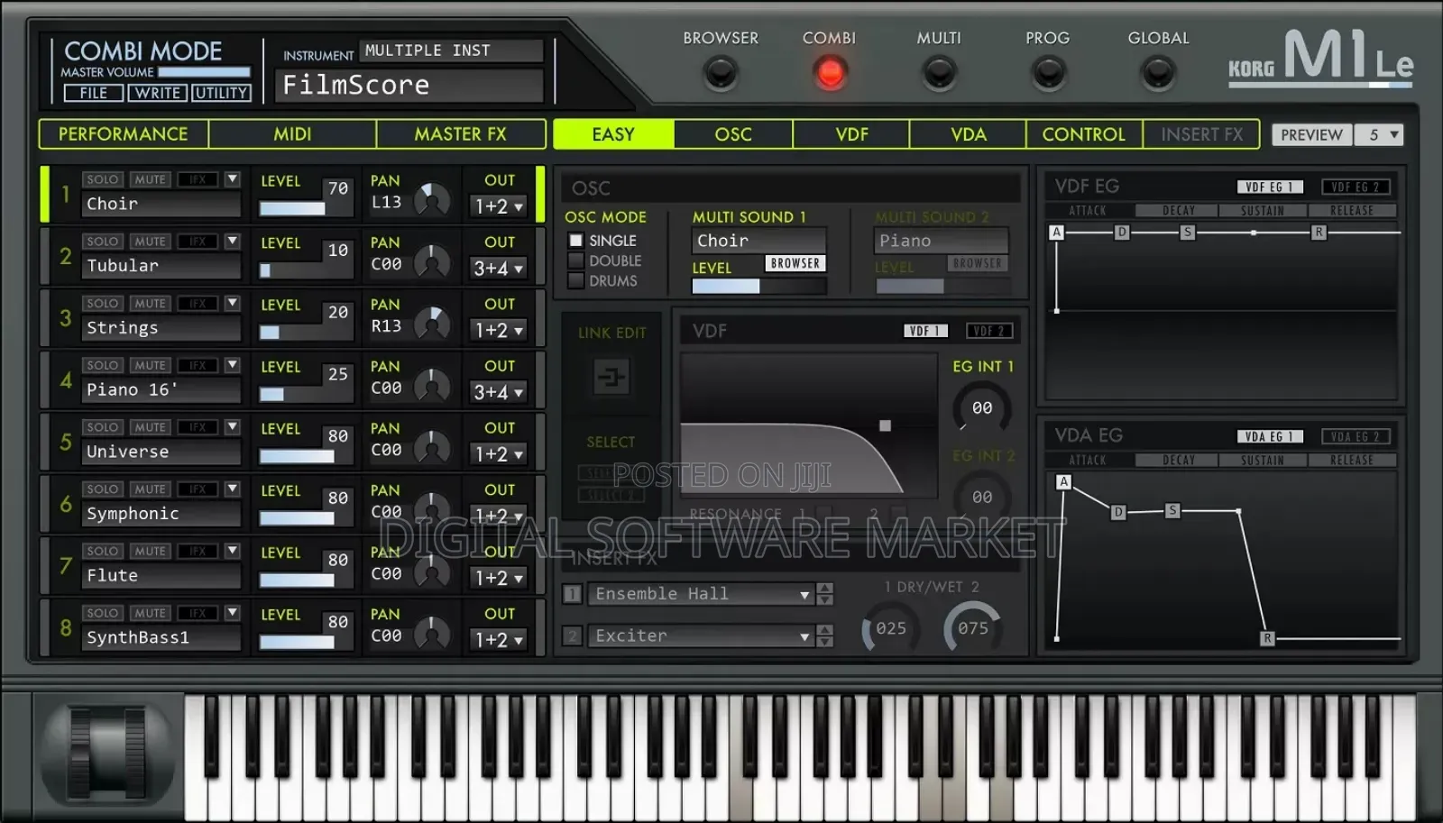 Korg M1 Le V2 for Windows/Macos