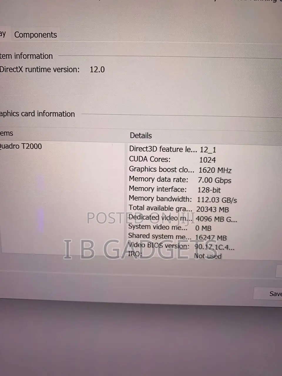 Laptop Dell Precision 15 5540 32GB Intel Xeon SSD 512GB