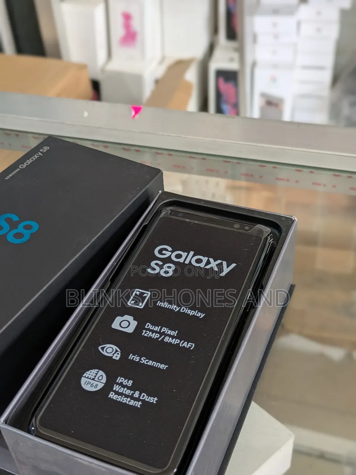 New Samsung Galaxy S8 64 GB Black