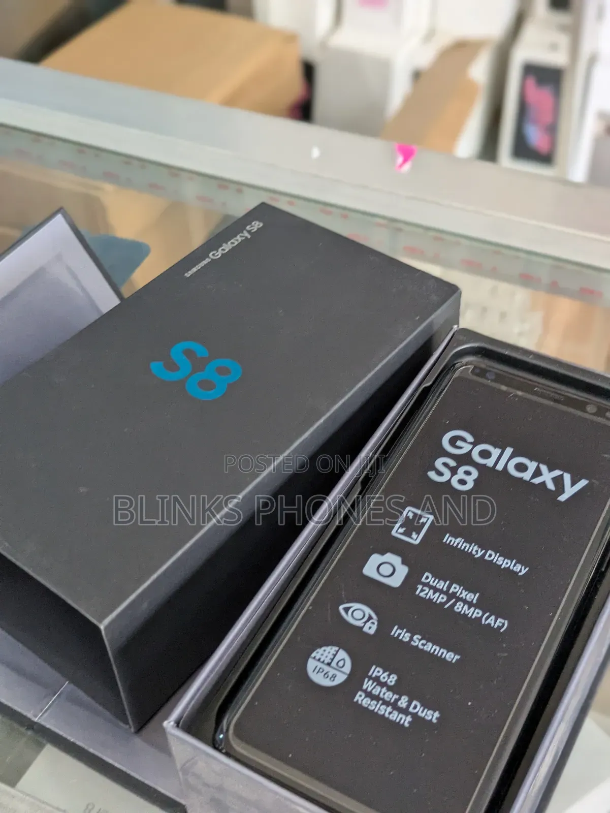 New Samsung Galaxy S8 64 GB Black