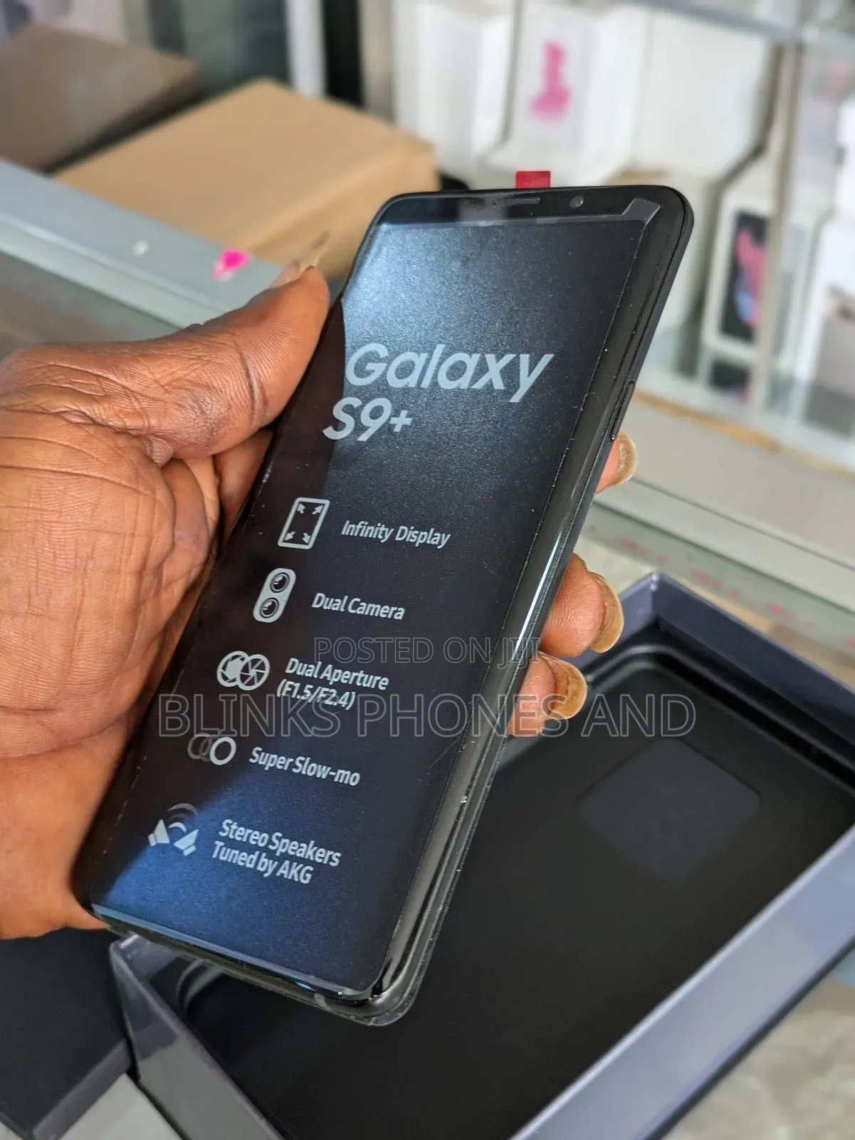 New Samsung Galaxy S9 Plus 64 GB Black