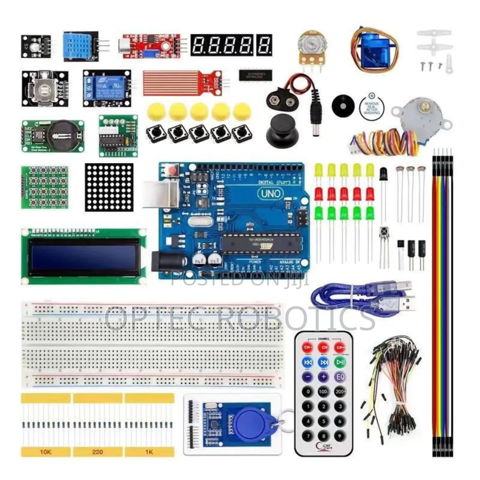Arduino Uno R3 Starter Pack +Free Ultrasonic Sensor