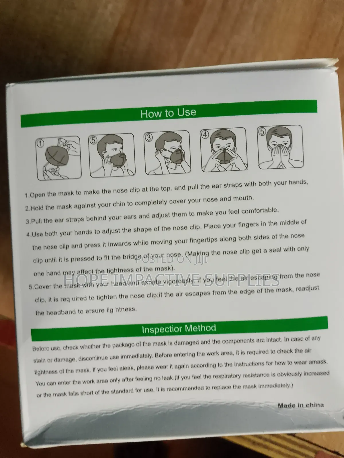 Quality Kn95 Nose Mask With Valve - 20/Pack.
