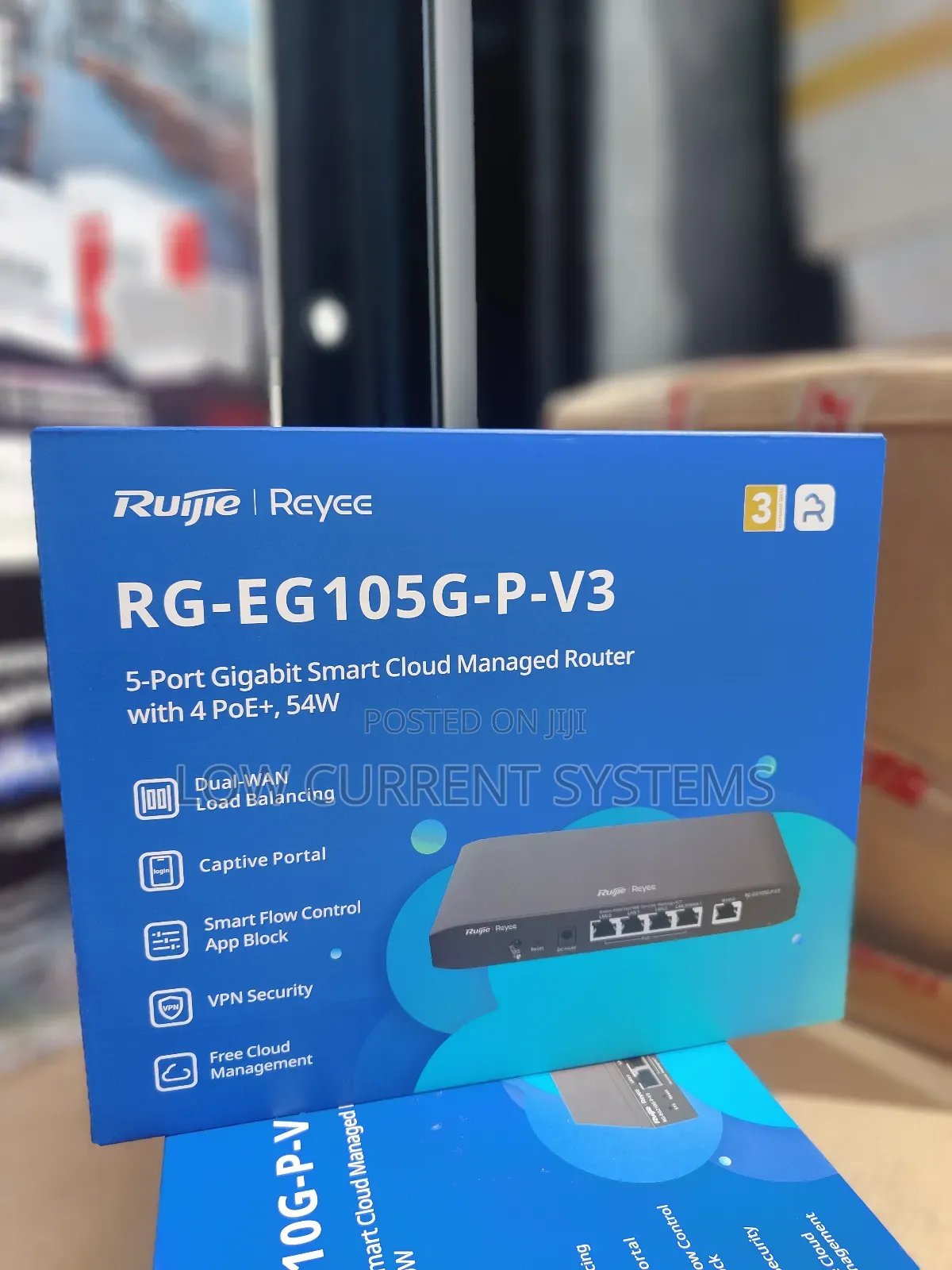 Ruijie Reyee Cloud Managed Router Poe Cloud Key Captive Portal
