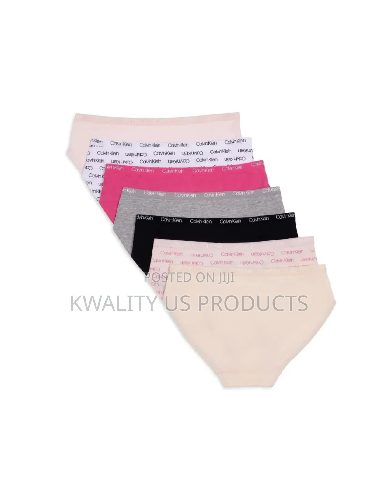 Calvin Klein Girls Cotton Panties - 7 Pack
