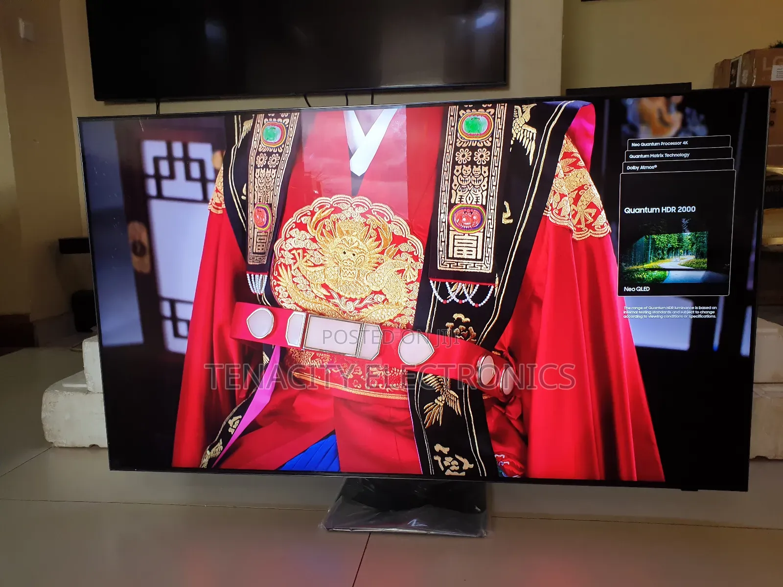 Neo Qled 55"Samsung Uhd HDR Edgeless Smart Satellite Tv