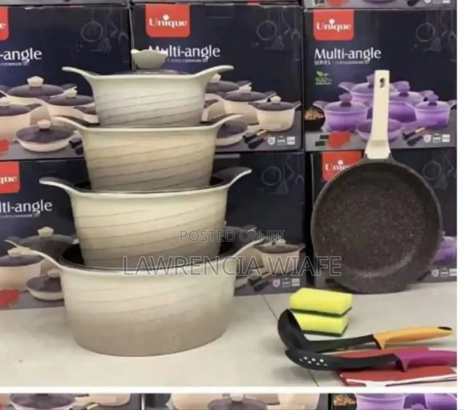 10pcs Diecast Cookware Set