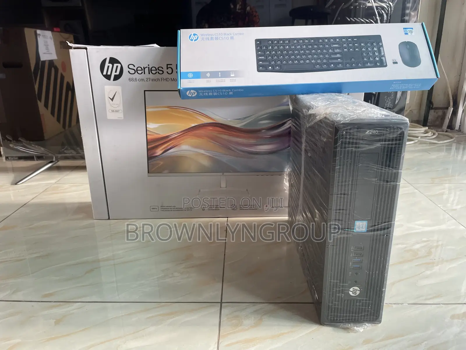 New Desktop Computer HP Z240 16GB Intel Core I7 SSD 256GB