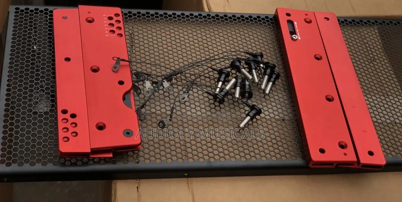 Line Arrays Complete 10-Inches Metal, Locks and Net Set (Pair)