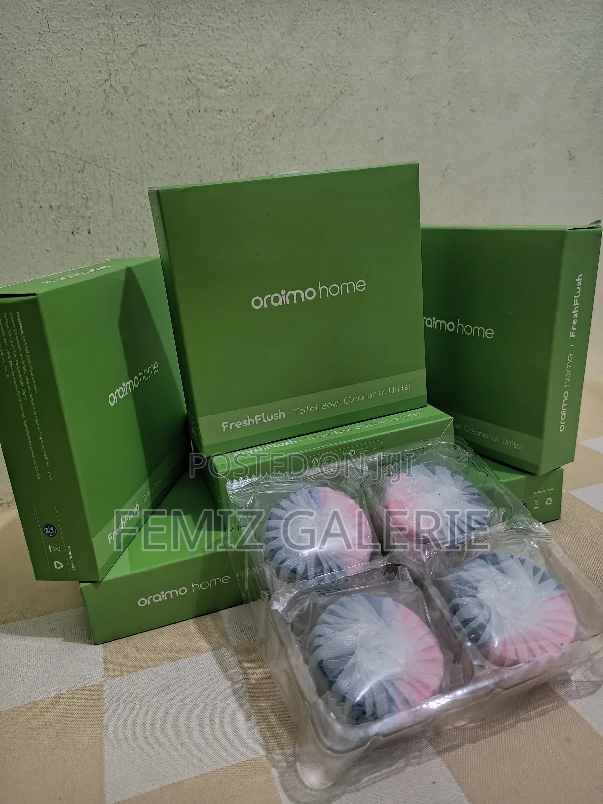 Oraimo Freshflush Antibecterial Odor Elimination Toilet Bowl Cleaner