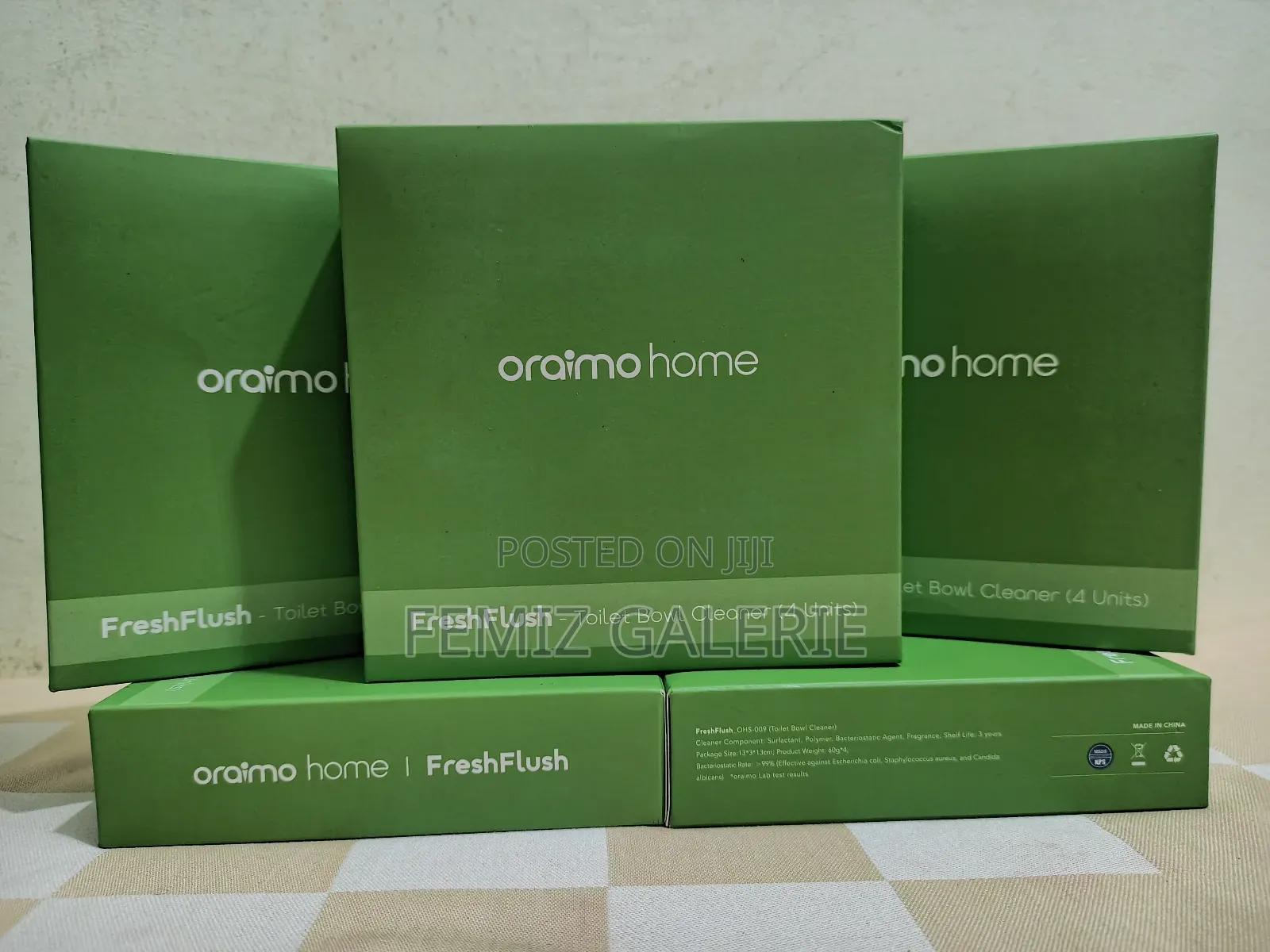 Oraimo Freshflush Antibecterial Odor Elimination Toilet Bowl Cleaner