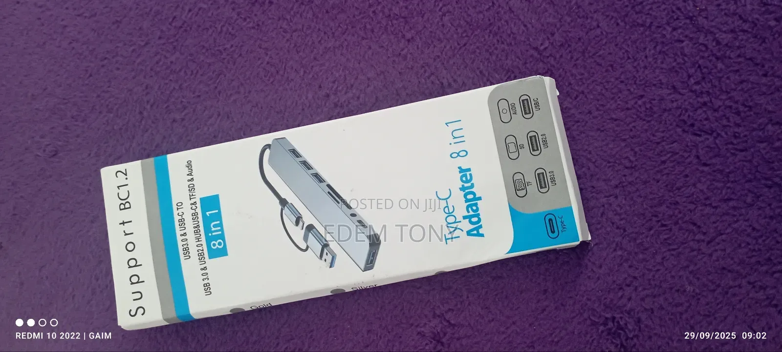 Type C/ Usb Adapter 8 in 1