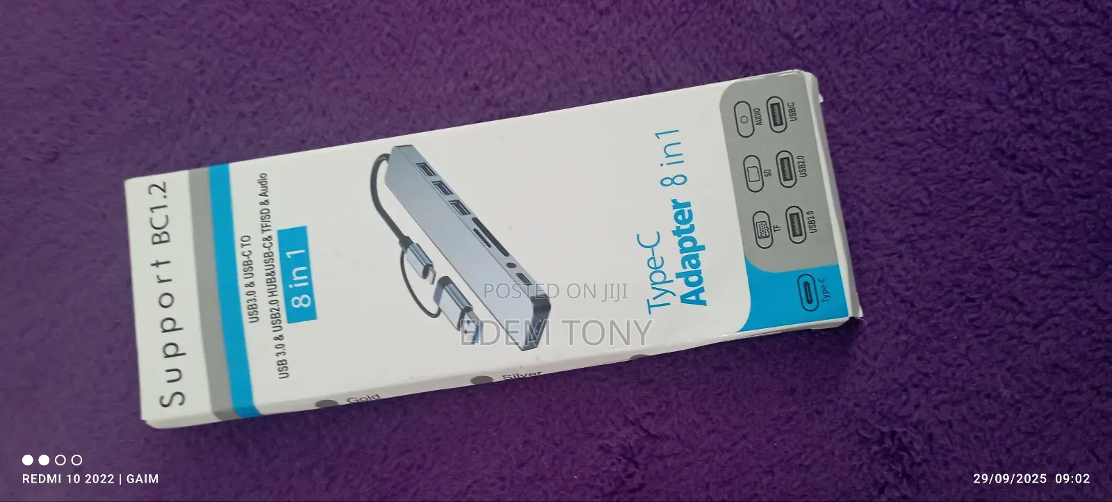Type C/ Usb Adapter 8 in 1