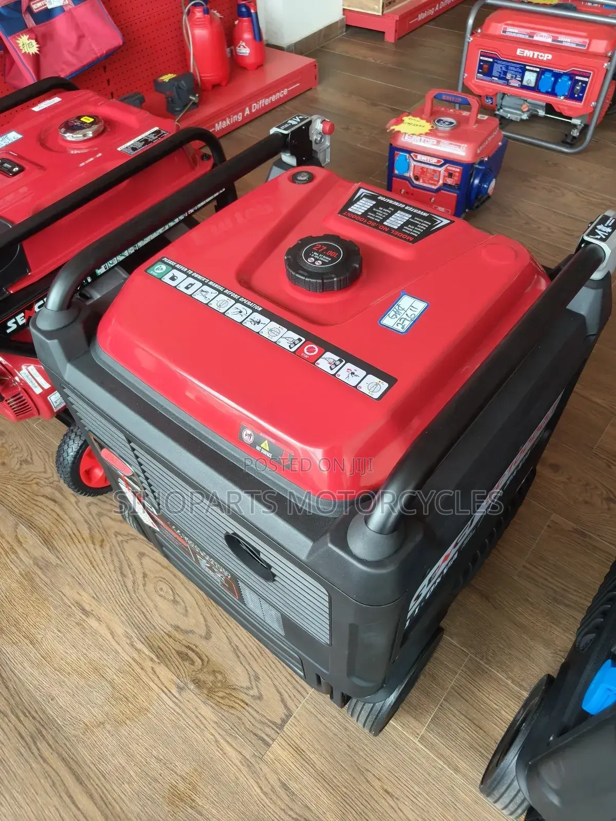 Senci Sc10000it 11kva Silent Inverter Generator Petrol Fuel Saving