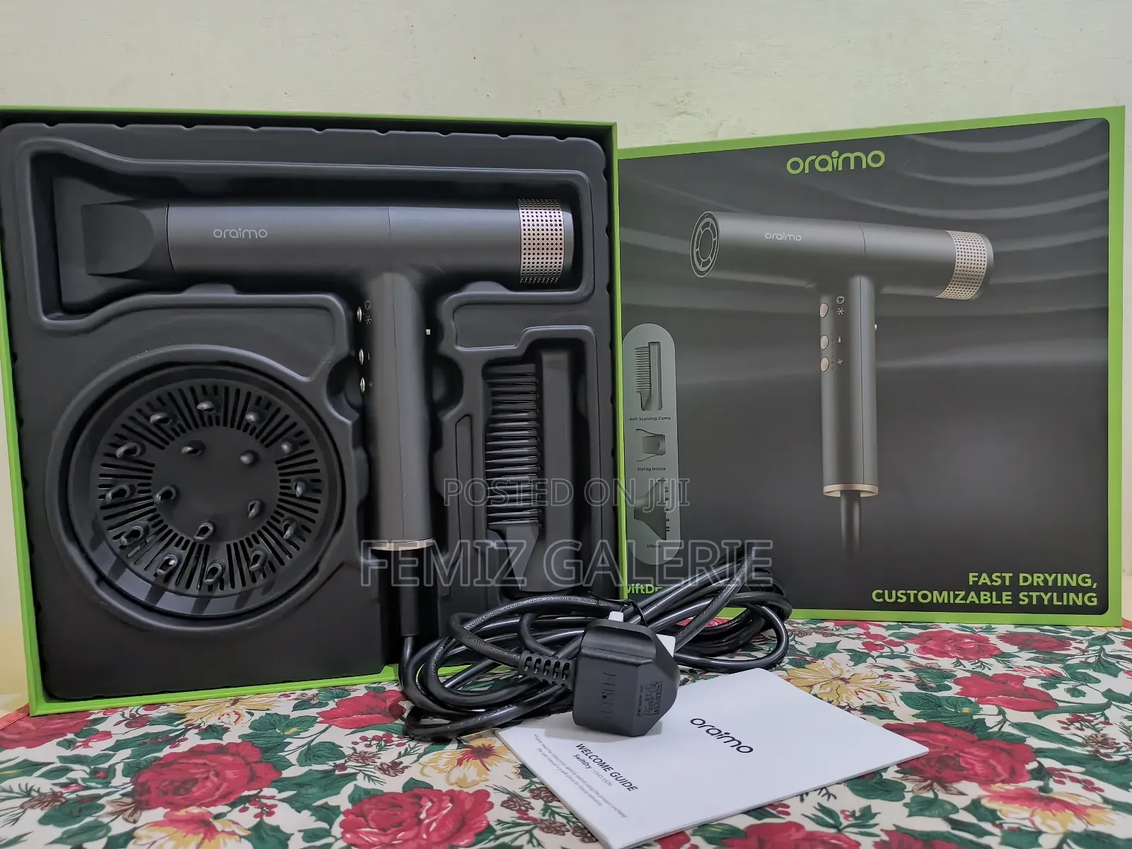 Oraimo Swift Dry High-Speed Motor Hair Dryer