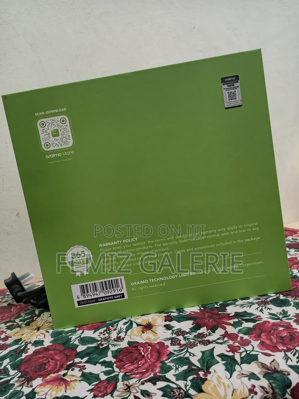 Oraimo Swift Dry High-Speed Motor Hair Dryer