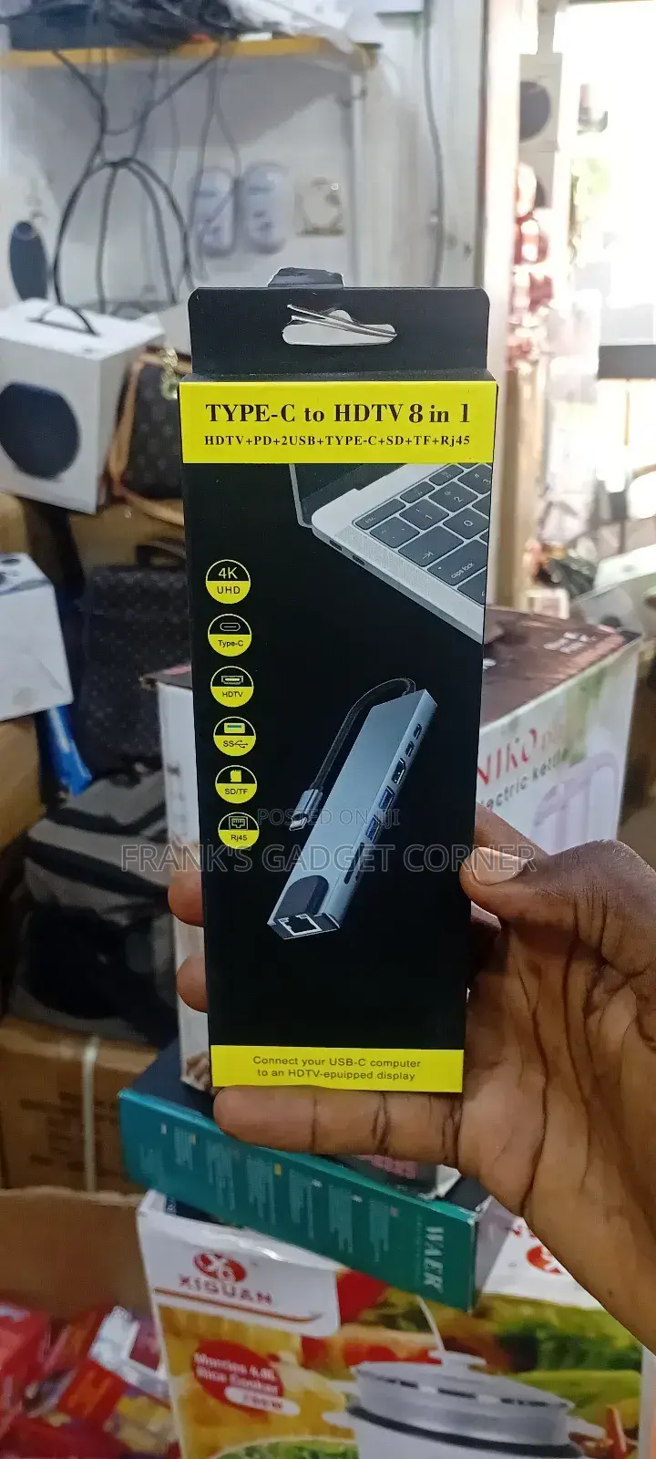 Type-C to Hdmi Converter 8 in 1