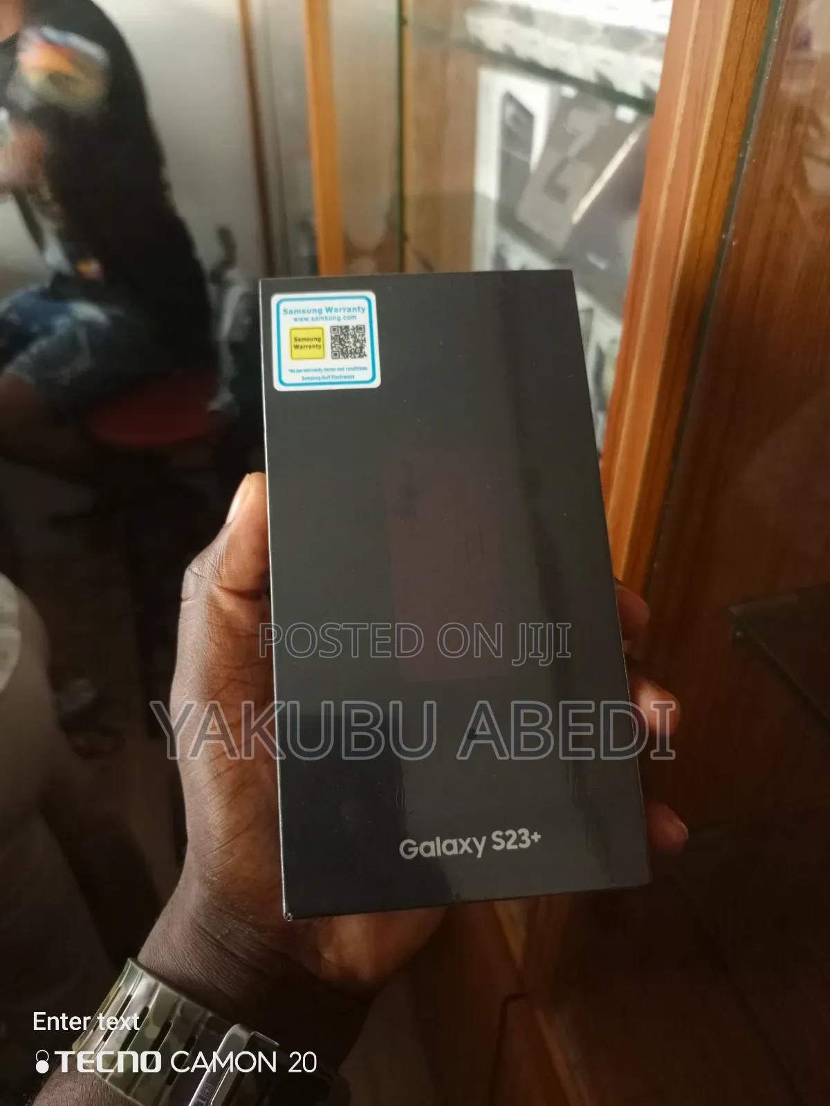 New Samsung Galaxy S23+ 256 GB Black