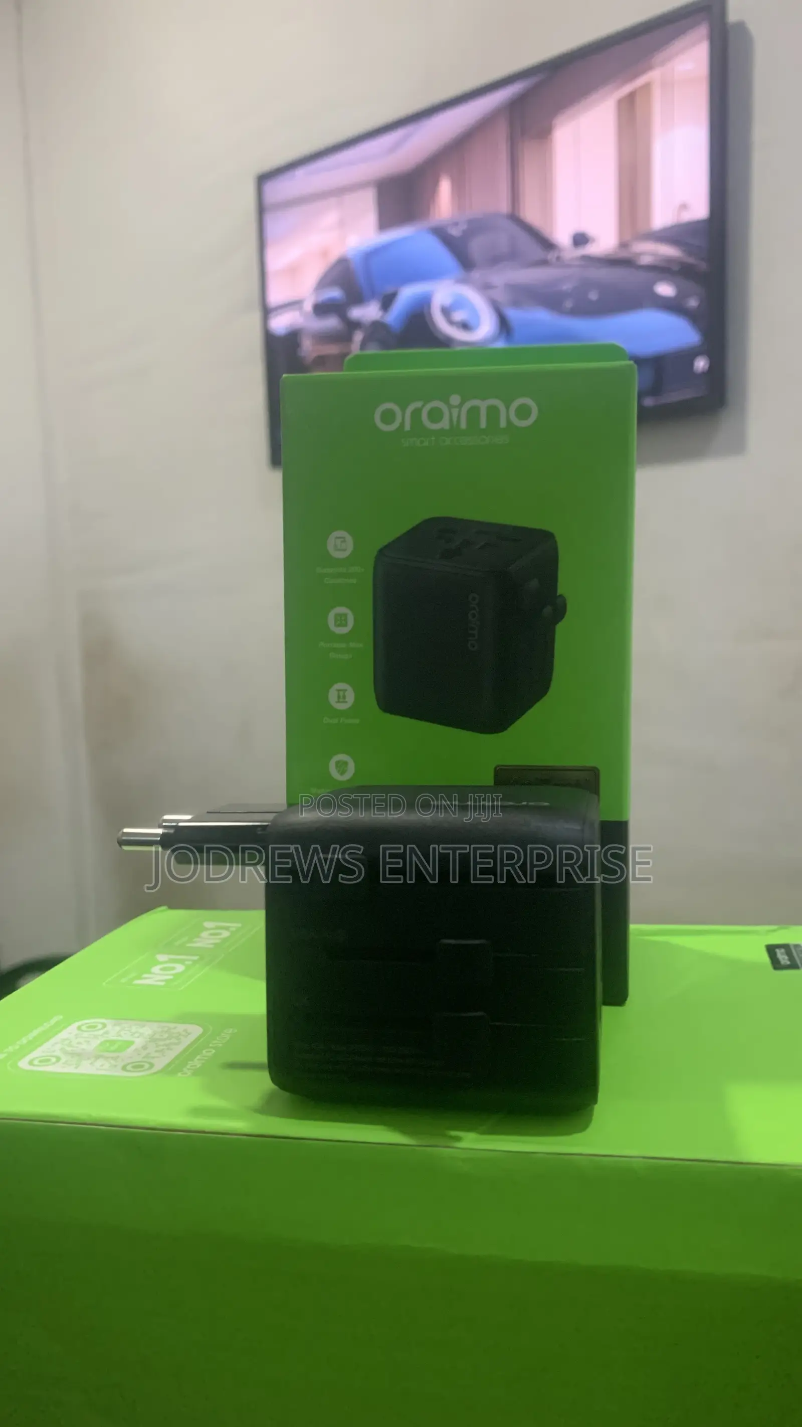 Oraimo Poweromni 251 2500w Multi-plug Travel Converter
