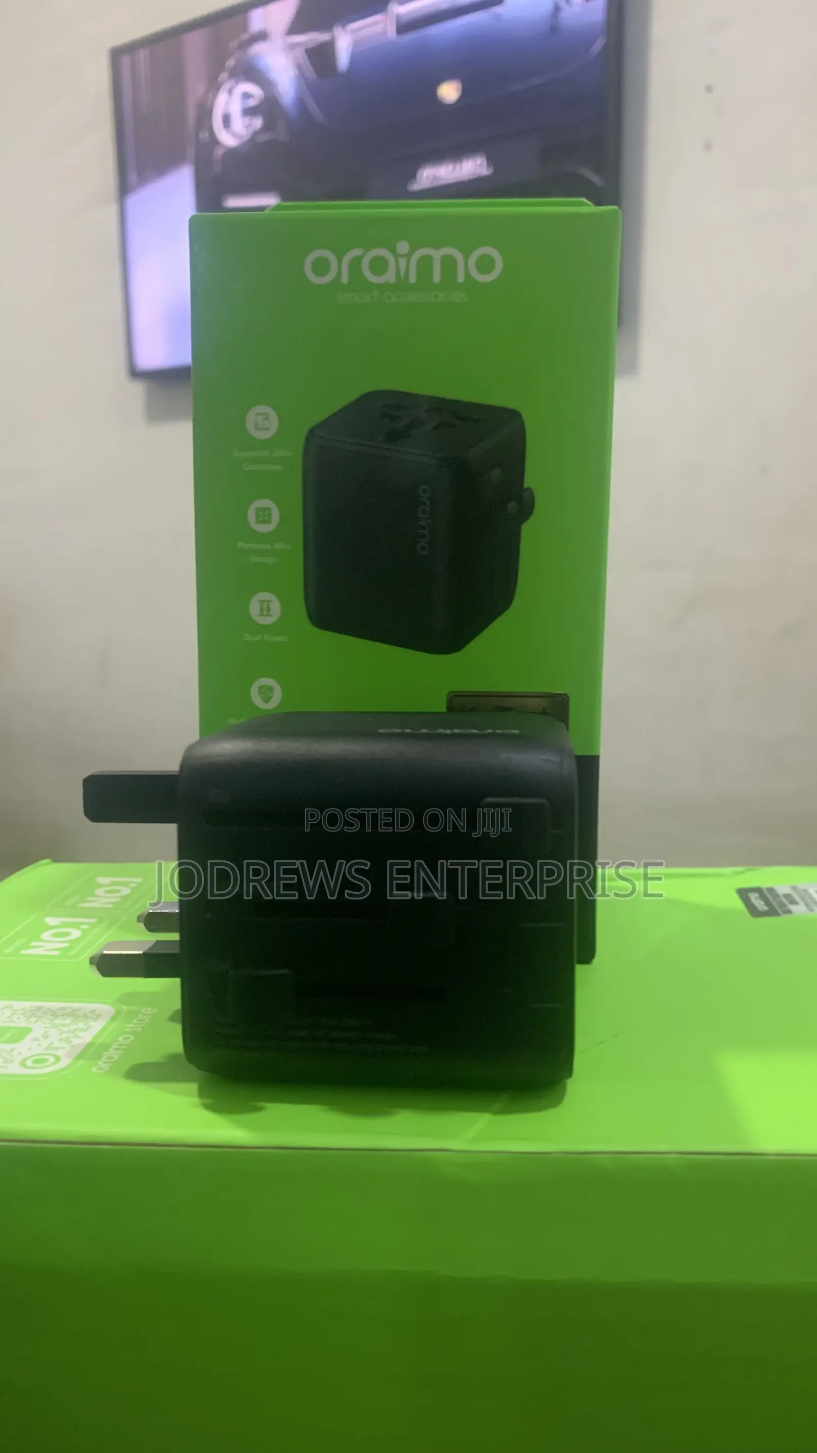 Oraimo Poweromni 251 2500w Multi-plug Travel Converter