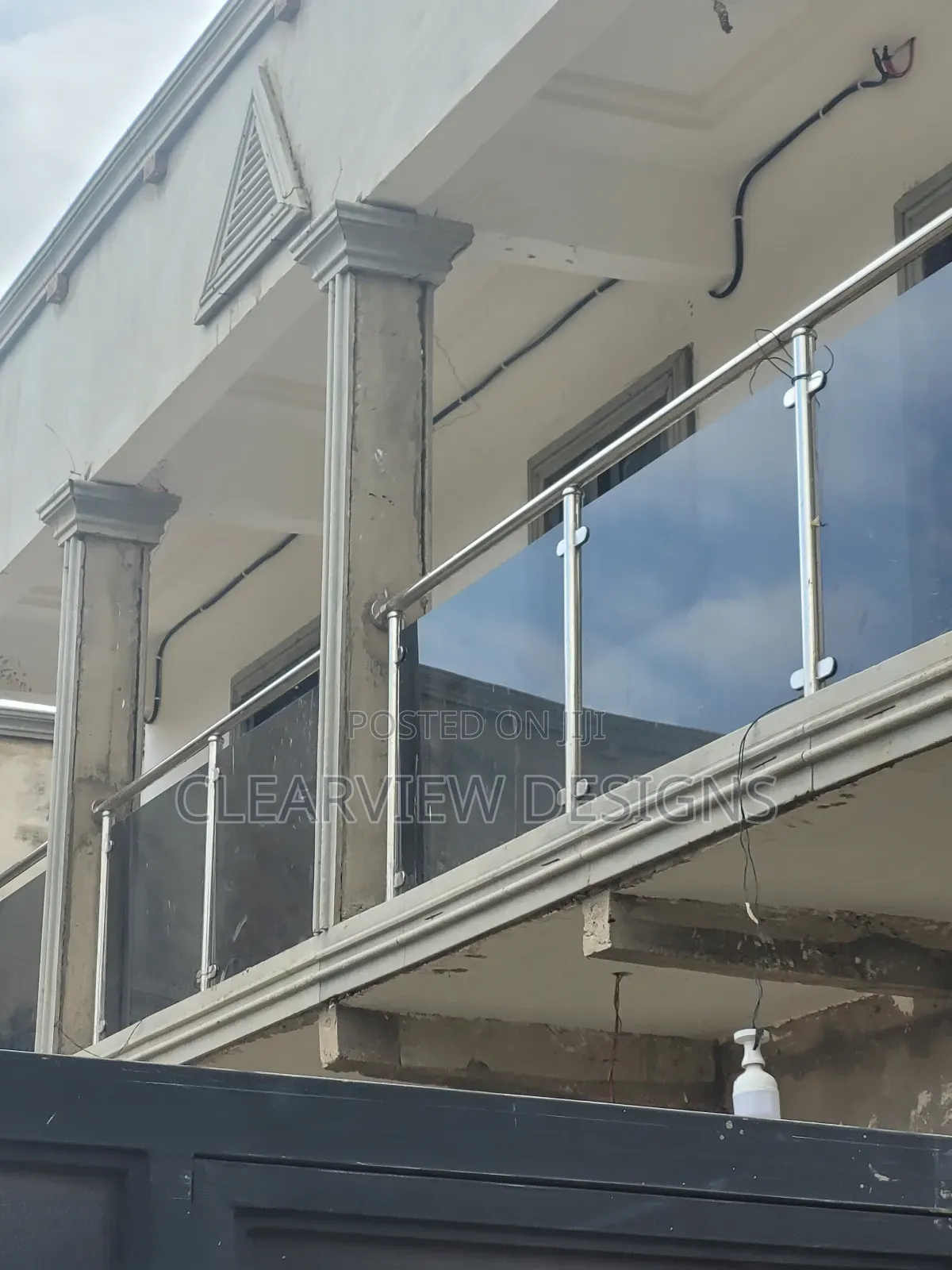 Stainless Steel and Glass Balustrade