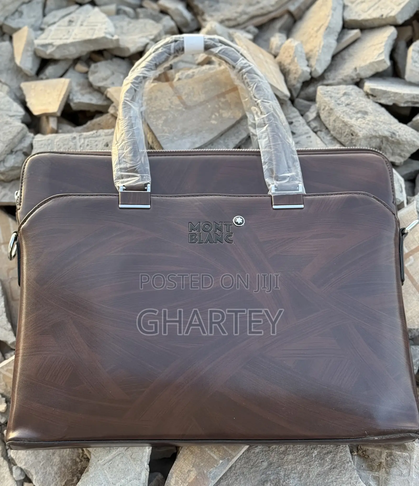 Montblanc Executive Leather Laptop Briefcase