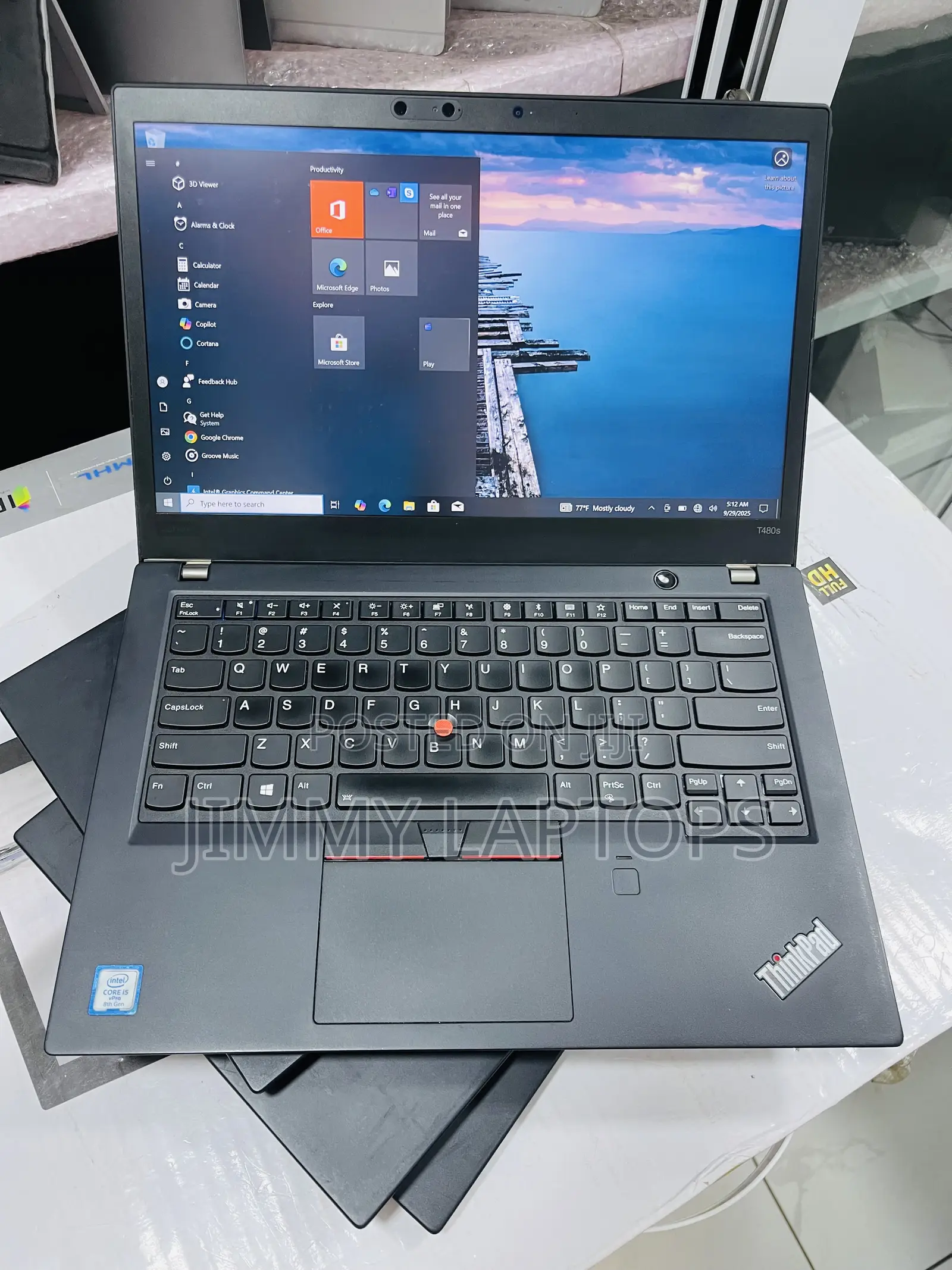 Laptop Lenovo ThinkPad T480s 16GB Intel Core I5 SSD 256GB