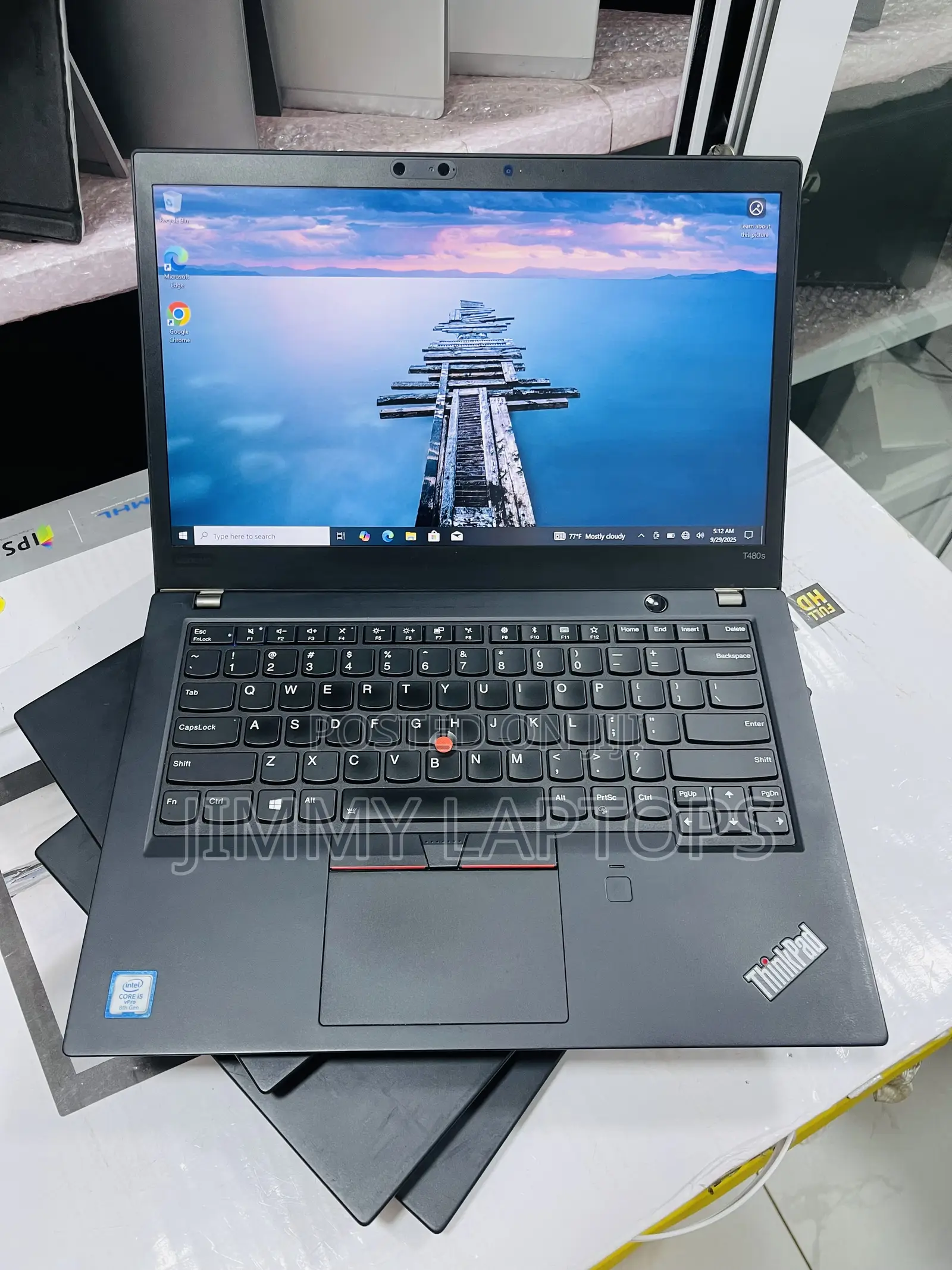 Laptop Lenovo ThinkPad T480s 16GB Intel Core I5 SSD 256GB