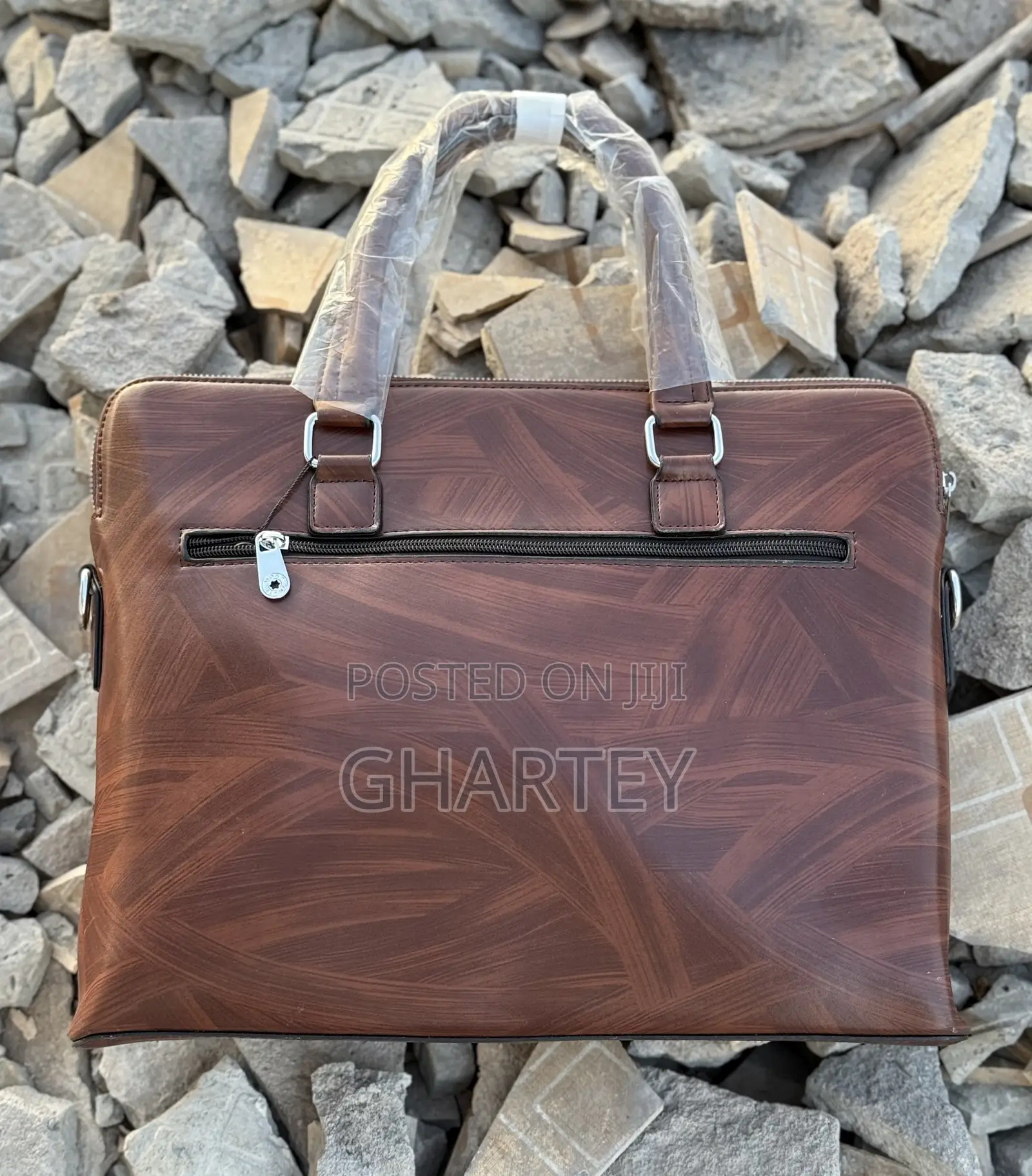 Montblanc Luxury Leather Briefcase for Men