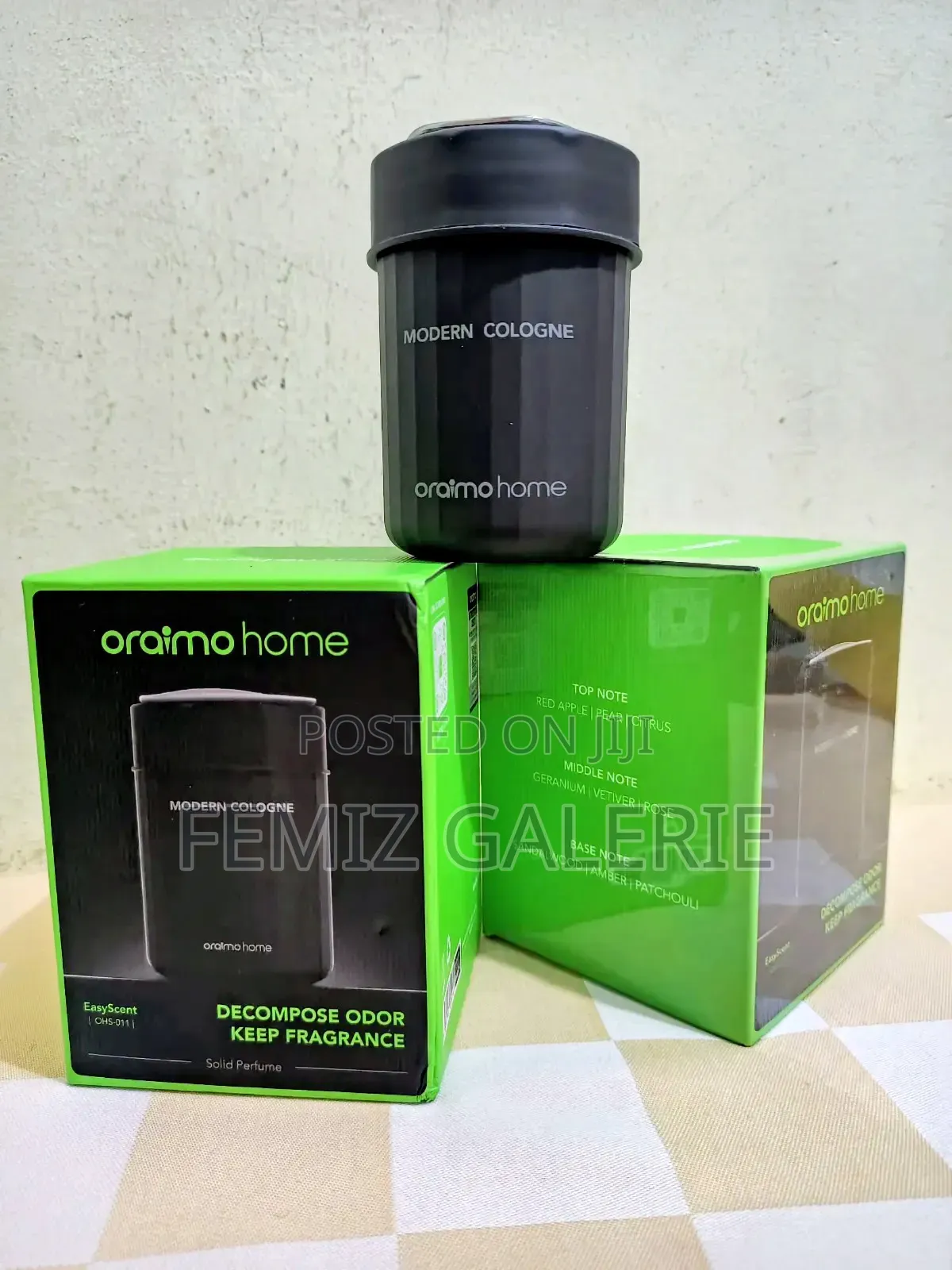 Oraimo Easyscent Mordern Cologne Home/Car Use Solid Perfume