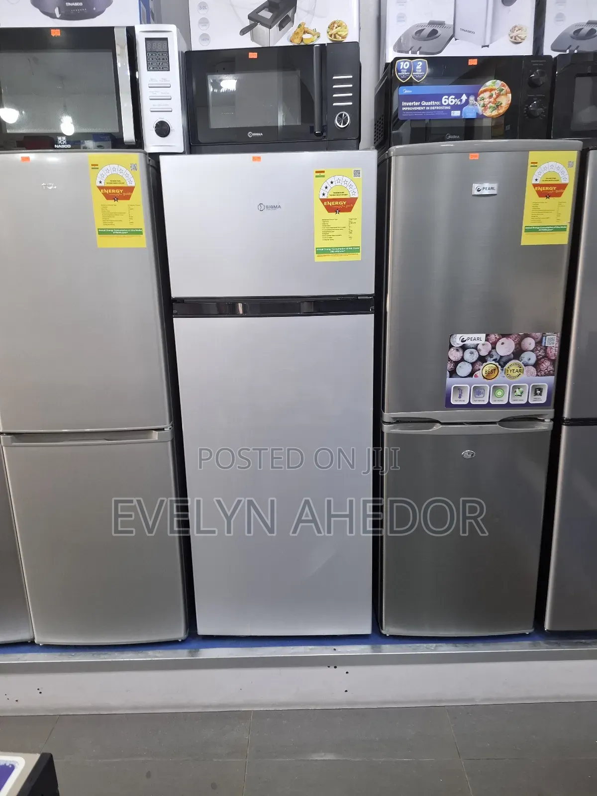 Brand New Sigma Top Freezer 207ltrs Available as Seen