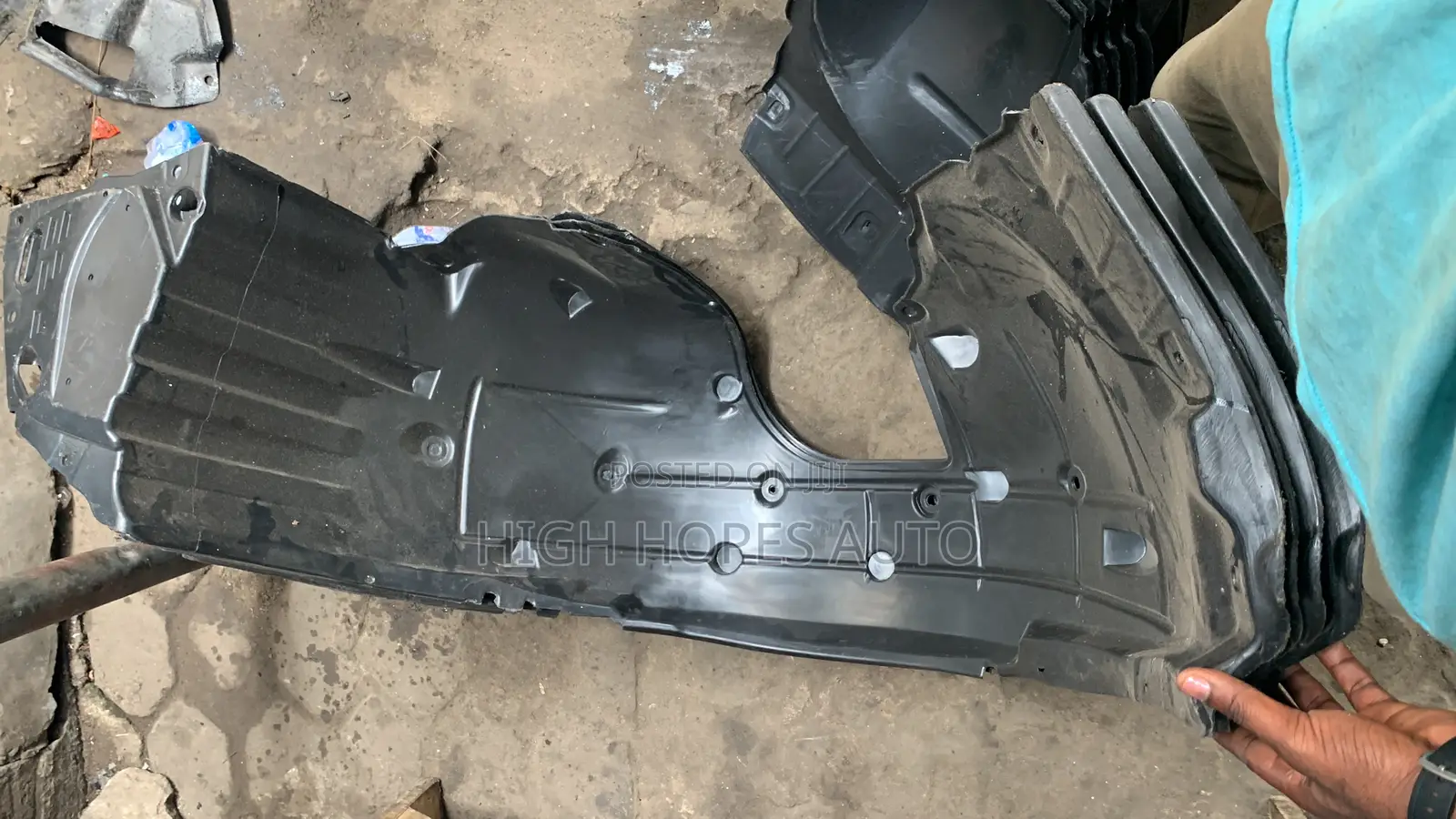 Bumper Linings/Mud Guard Rubber for Honda Civic 2016-2019.