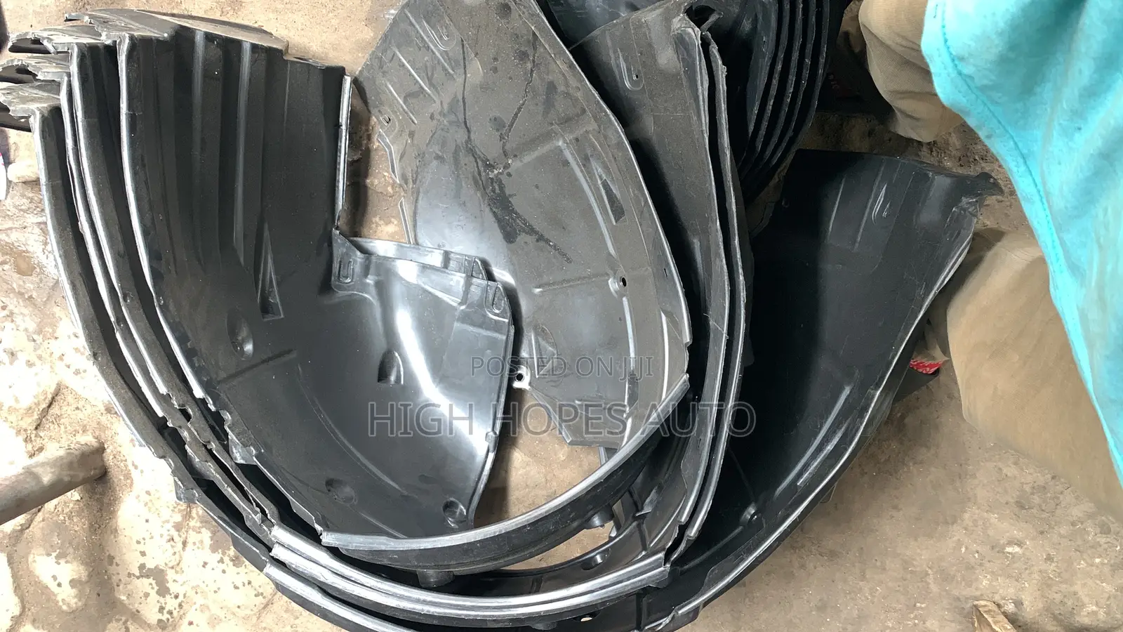 Bumper Linings/Mud Guard Rubber for Honda Civic 2016-2019.