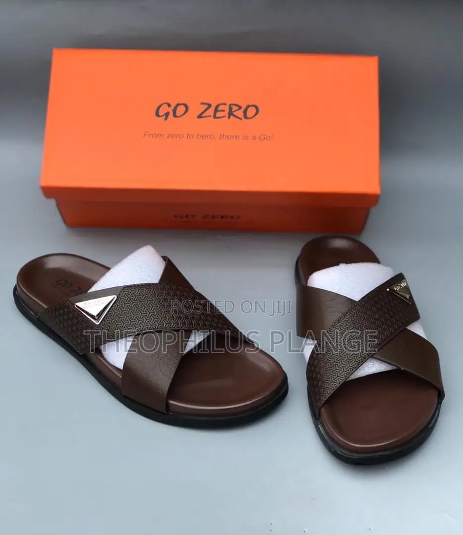 Men’S Casual Slippers, Go Zero Men’S Slippers.