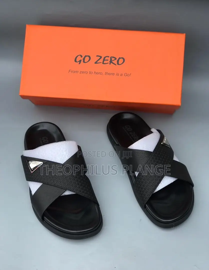 Men’S Casual Slippers, Go Zero Men’S Slippers.