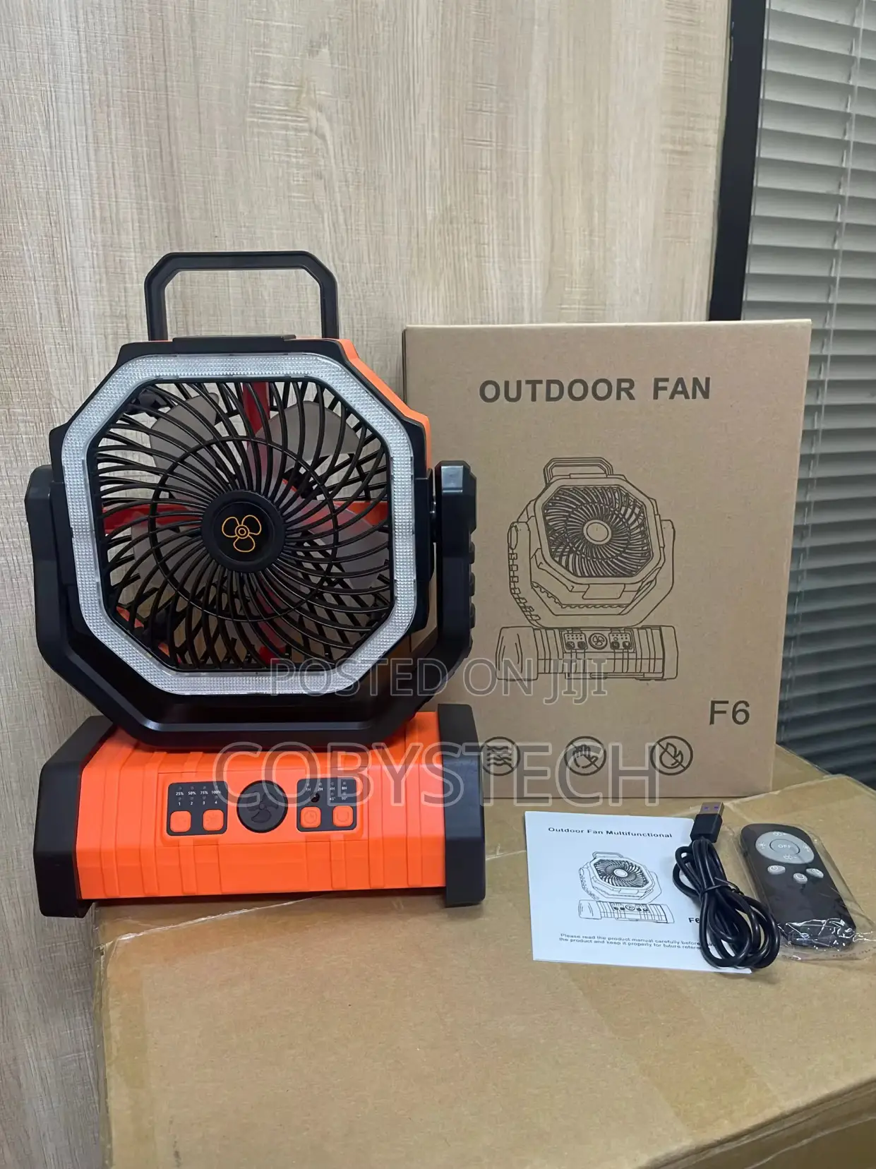 Rechargeable Fan 56hours Battery Life