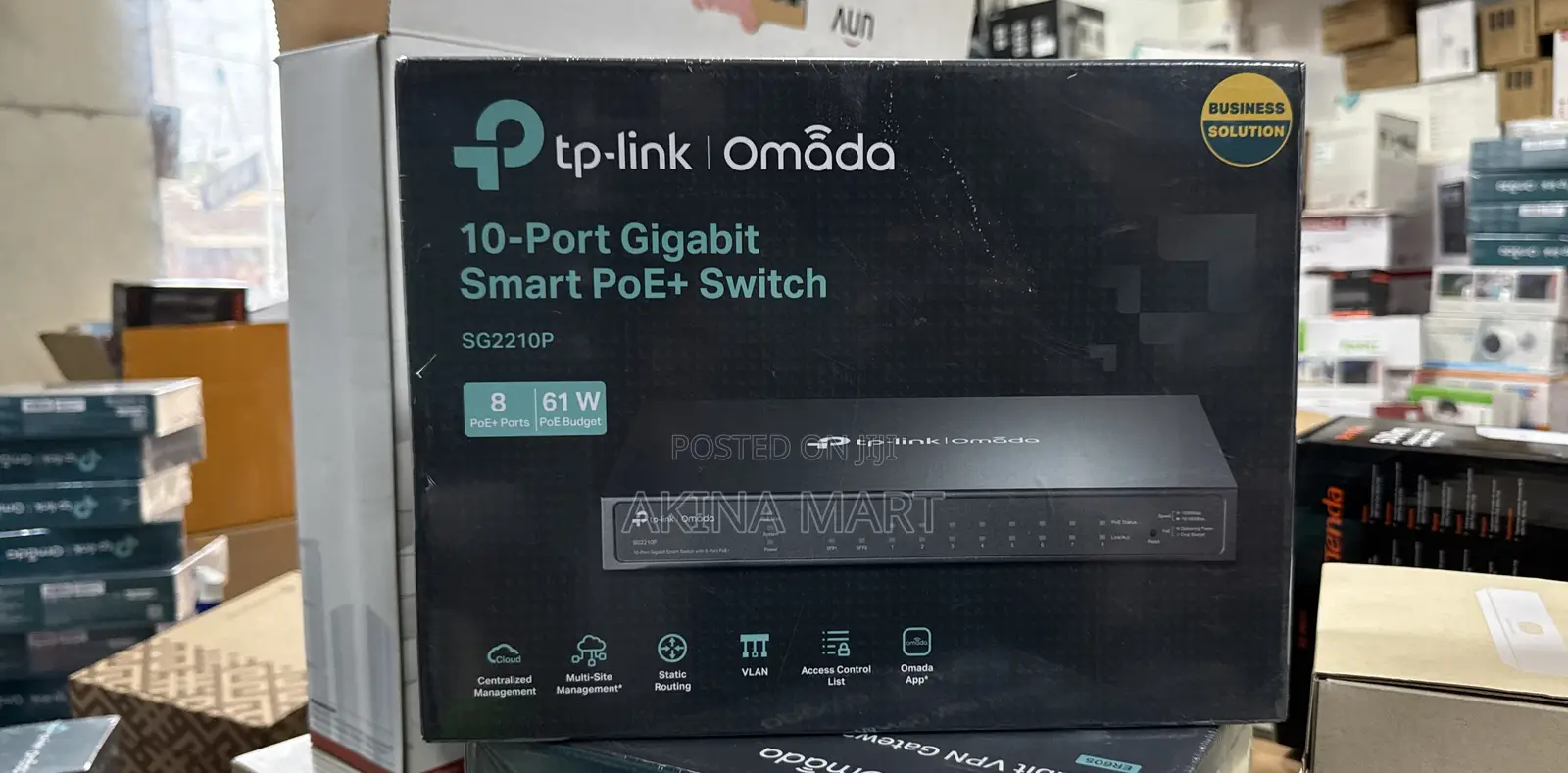 Tp-Link 10-Port Gigabit Smart Poe+ Switch